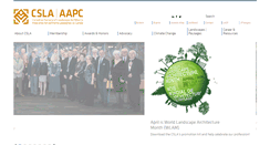 Desktop Screenshot of csla-aapc.ca