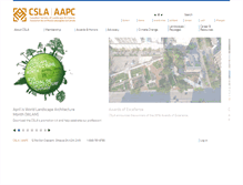 Tablet Screenshot of csla-aapc.ca